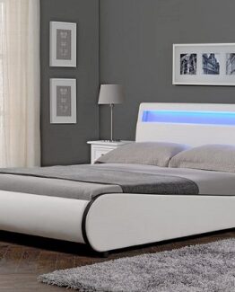 cama matrimonio con leds precio barato online